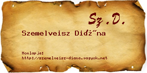 Szemelveisz Diána névjegykártya